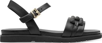 Marco Tozzi Flat Sandals - female - Marco Tozzi - Flat Sandals - Black - 4 UK - Shoes
