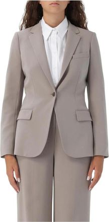 Theory Dames, Jassen, Grijs, Maat: 3XS Leer