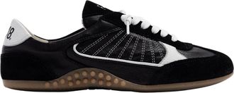P448 Lisbon Sneaker - unisex - Sneakers - Zwart - 35 EU - Leer - Schoenen
