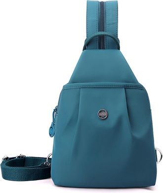 Generic Waterproof 2-Way Commuter Bag, Convertible Travel Bag, Anti-Theft Travel Tote, Comfortable Carrying, For Women (Lake Blue)