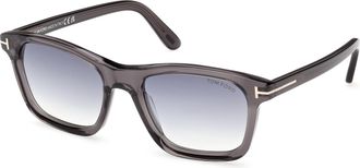 Tom Ford Smoke Gradient Square Mens Sunglasses FT1179 20B 54