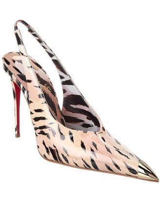 Christian Louboutin Katissima Sling 100 Patent Pump
