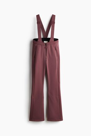 H&M Wasserabweisende Skihose - Mattes Weinrot