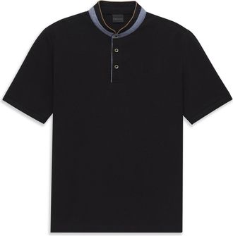 Bugatti Herren Polo Modern Fit van puur katoen