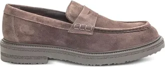 Rolando Sturlini Firenze Suede Loafers - Heren - Loafers - Bruin - 42 1/2 EU - Su&egrave;de - Schoenen