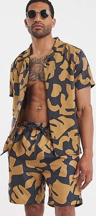 Jacamo Abstract Palm Printed Swim