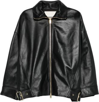 Darkpark zip-up coat - Black