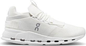 On Womens Cloudnova Running Shoes In Undyed White