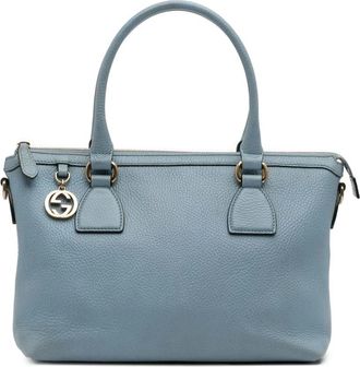 Gucci Borsa a mano in pelle Pre-owned - - Pre-owned - Donna - Blu - ONE SIZE