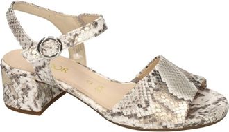 Gabor Schoenen, Dames, Beige, 41 1/2 EU, Leer, Gabor 82.910.84