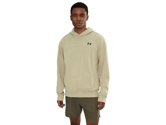 Under Armour Rival Lightweight Hoodie Mens Sweatshirt City Khaki/Black : MD, Polyester
