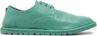 Marsèll Sancrispa leather derby shoes - men - Rubber/Leather/Leather - 43.5 - Green