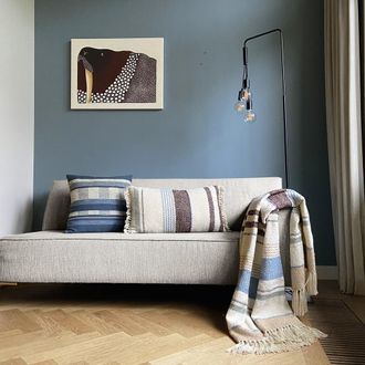 Malagoon Manta rizada vista mar multicolor 125x150