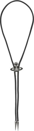 Vivienne Westwood Orb-pendant tie - Black