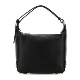Tod's Leren Schoudertas - Dames - Schoudertassen - Zwart - ONE Size - Leer - Tassen