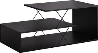 Vicco Mesa De Centro Nario, Negro, 100 X 50 Cm, Vicco