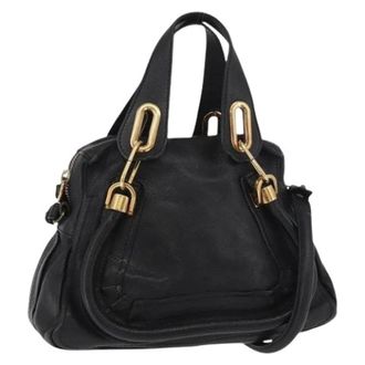 Chlo&eacute; Pre-owned Handbags, female, Black, Size: ONE SIZE Pre-owned Hand Bag