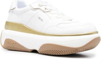Liu Jo Schoenen, Dames, Wit, 39 EU, Polyester, June 16 Sneakers