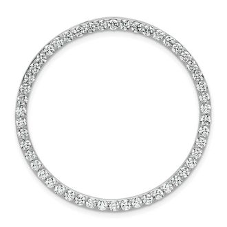 Diamond2Deal 14k Gold Lab Grown Diamond Pendant (2ct, VS, G-H)