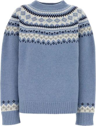 Miu Miu Round-Neck Sweater