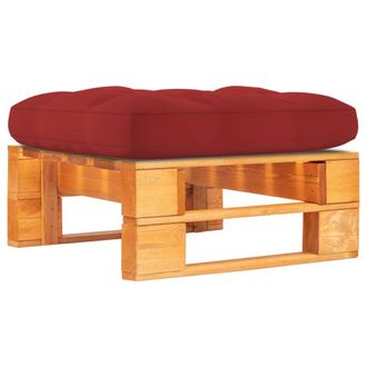 vidaXL Otomana De Jard&iacute;n De Palets Madera Pino Impregnada Marr&oacute;n Miel Vidaxl