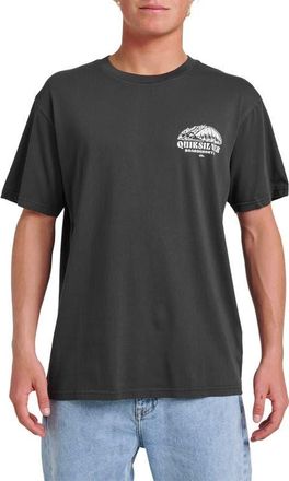 Quiksilver Going Left Graphic T-Shirt in Phantom at Nordstrom, Size Xx-Large