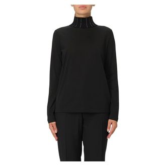 Fabiana Filippi Dames, Truien, Zwart, Maat: XS