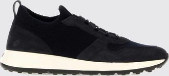 Tod's Sneakers slip-on in lana e pelle scamosciata con lacci elasticizzati