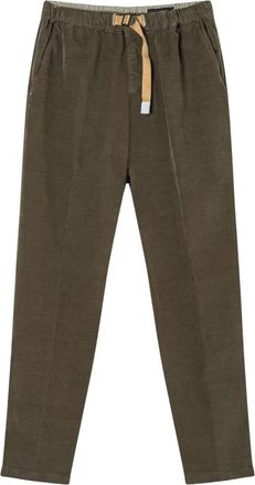 White Sand Broeken, Heren, Groen, S, Greg Velvet Pant