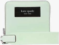 Kate Spade New York Label Small Compact Webbed Wristlet