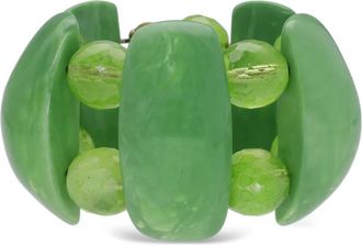 Vintage geometric green bracelet - Verde