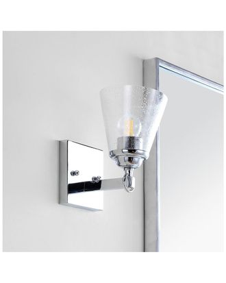 Jonathan Y Designs Jonathan Y 1-Light Marion Chrome Vanity Light