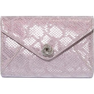MICHELLE WILHITE The Mini Frieda Clutch in Rose at Nordstrom