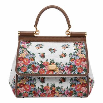 Dolce & Gabbana Dolce & Gabbana Medium Sicily Embroidered Handbag