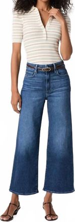 Paige Anessa Wide Leg Jean In Beachline