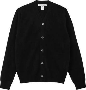 Comme Des Gar&ccedil;ons Cardigan in maglia Fzn105Per1 - - Knitwear - Uomo - Nero - L