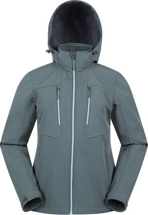 Mountain Warehouse dames/dames Genesis winddicht softshell jack (Groen)