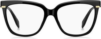 Marc Jacobs 53mm Cat Eye Optical Glasses in Black at Nordstrom