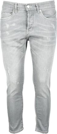 low brand Grey Slim Stretch Jeans