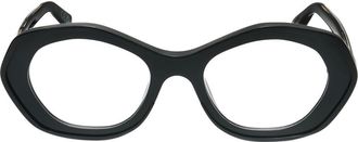 Marni 51mm Round Reading Glasses in Black at Nordstrom Rack
