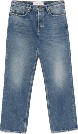 Golden Goose Blauwe Skatebroek voor Mannen - Heren - Regular Fit Jeans - Blauw - W31 - Katoen - Jeans