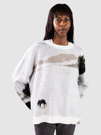 Blue Tomato Fluffy Knit Jersey de Punto gris