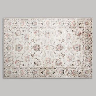 Maisons du monde Alfombra jacquard de viscosa multicolor 200x300 cm