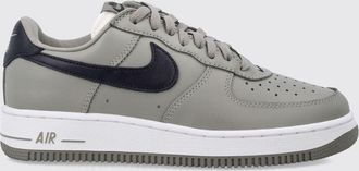 Nike Sneakers Air Force 1 in pelle liscia con logo Swoosh e punta traforata