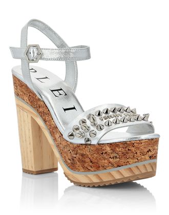 Philipp Plein Sandals High Heels Studs