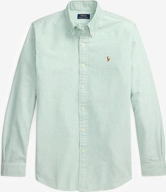 Polo Ralph Lauren Gestreiftes Oxford-Hemd Custom Fit Pony