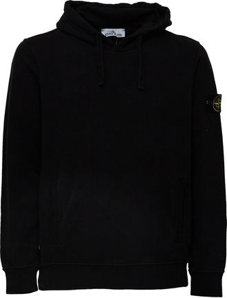 Stone Island Kangaroo Pocket Organic Cotton Hoodie