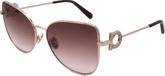 Ferragamo Sunglasses SF296SR-703-60-16-145 Non-Polarized