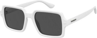 Havaianas Sunglasses, unisex, White, 52 MM, Manaus Vk6(Ir) Sunglasses