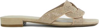 Noa Harmon Stijlvolle CB CM BG Swar - Dames - Sandalen - Beige - 40 EU - Schoenen